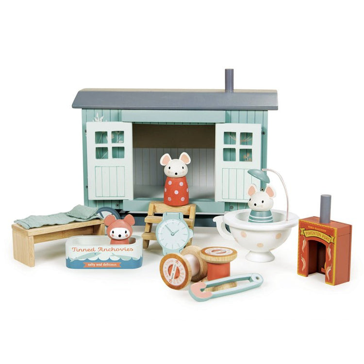 TENDER LEAF TOYS | SECRET MEADOW SHEPHERD'S HUT by TENDER LEAF TOYS - The Playful Collective
