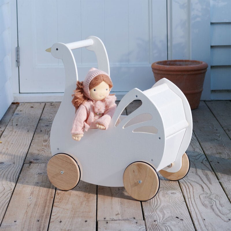 TENDER LEAF TOYS | SWEET SWAN PRAM by TENDER LEAF TOYS - The Playful Collective