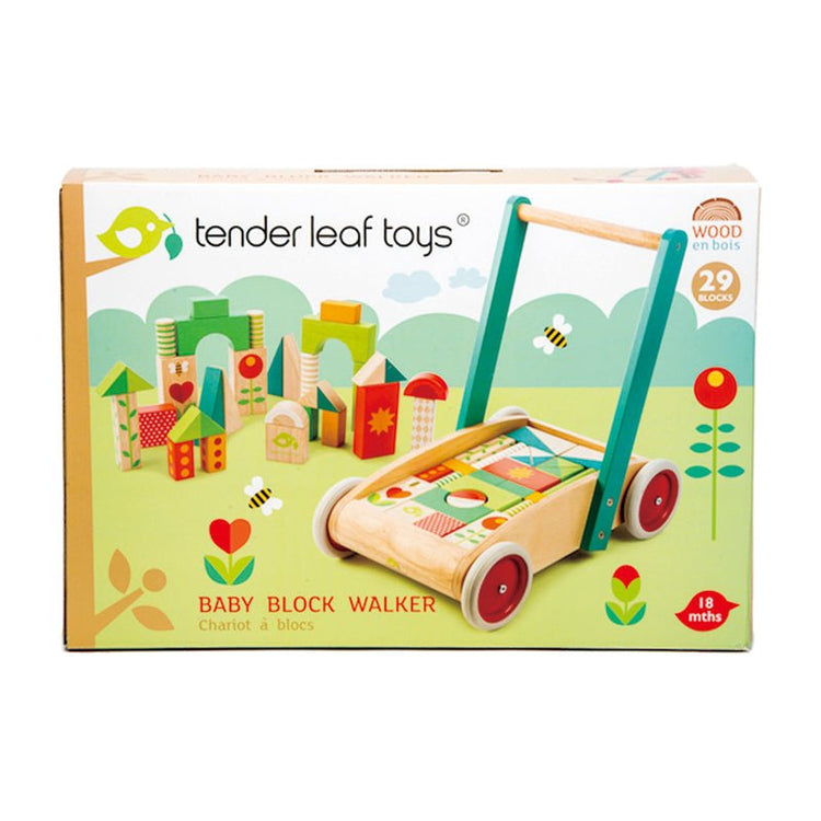 TENDER LEAF TOYS | WAGON WITH BLOCKS by TENDER LEAF TOYS - The Playful Collective
