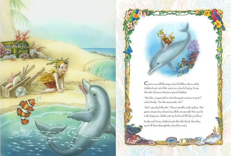 THE MERMAID PRINCESS AND THE TROUBLE AT THE PALACE (PAPERBACK) by SHIRLEY BARBER - The Playful Collective