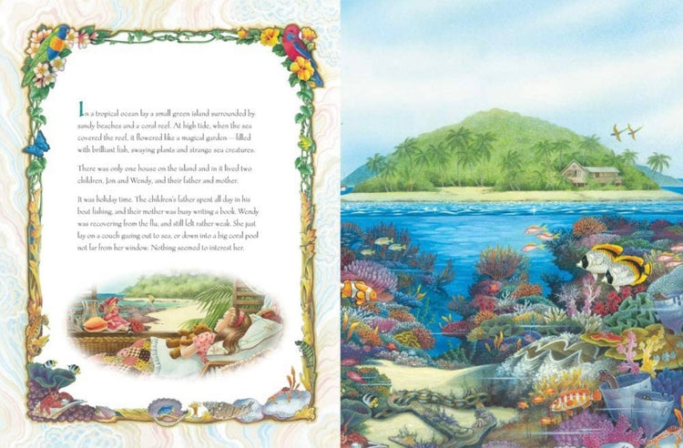 THE MERMAID PRINCESS (LENTICULAR HARDBACK) by SHIRLEY BARBER - The Playful Collective