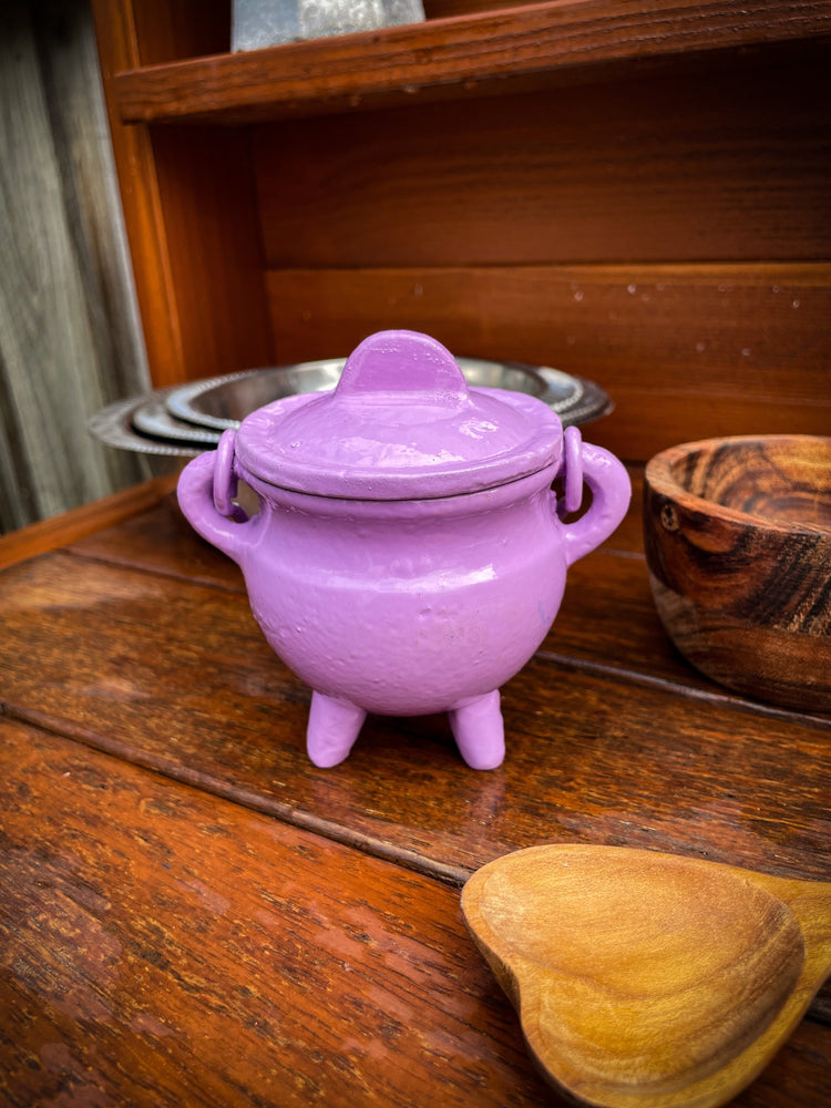 THE PLAYFUL COLLECTIVE | MINI CAST IRON CAULDRON - LAVENDER by THE PLAYFUL COLLECTIVE - The Playful Collective