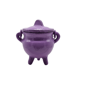 THE PLAYFUL COLLECTIVE | MINI CAST IRON CAULDRON - LAVENDER by THE PLAYFUL COLLECTIVE - The Playful Collective