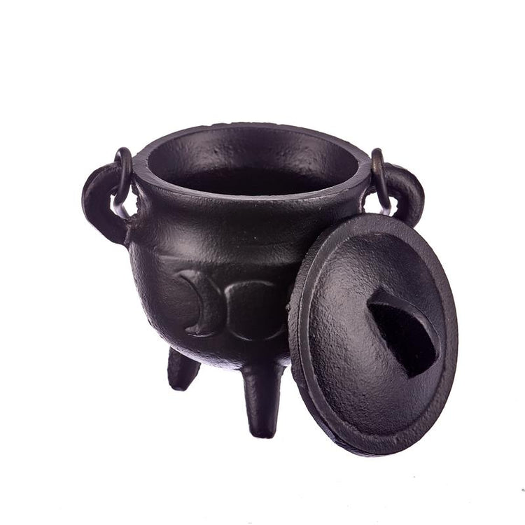 THE PLAYFUL COLLECTIVE | MINI TRIPLE MOON CAST IRON CAULDRON - BLACK by THE PLAYFUL COLLECTIVE - The Playful Collective