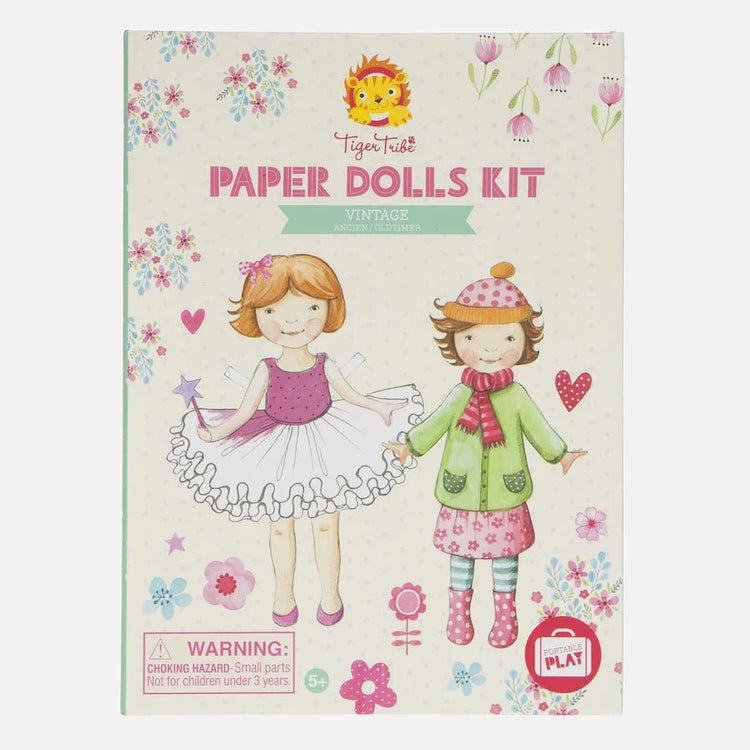TIGER TRIBE | PAPER DOLLS KIT - VINTAGE by TIGER TRIBE - The Playful Collective