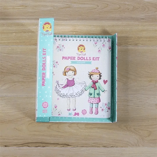 TIGER TRIBE | PAPER DOLLS KIT - VINTAGE by TIGER TRIBE - The Playful Collective