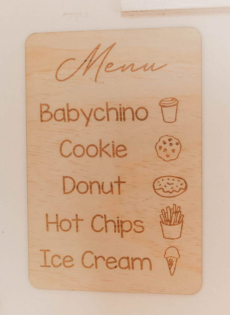 TIMBER TINKERS - KIDS MENU by TIMBER TINKERS - The Playful Collective