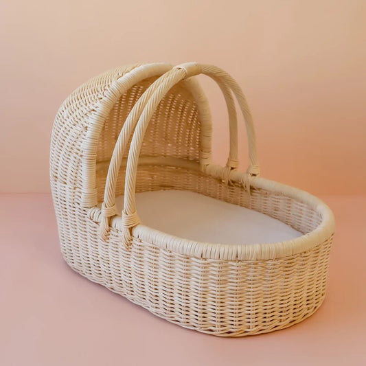 TINY HARLOW | DOLL'S MOSES BASKET by TINY HARLOW - The Playful Collective