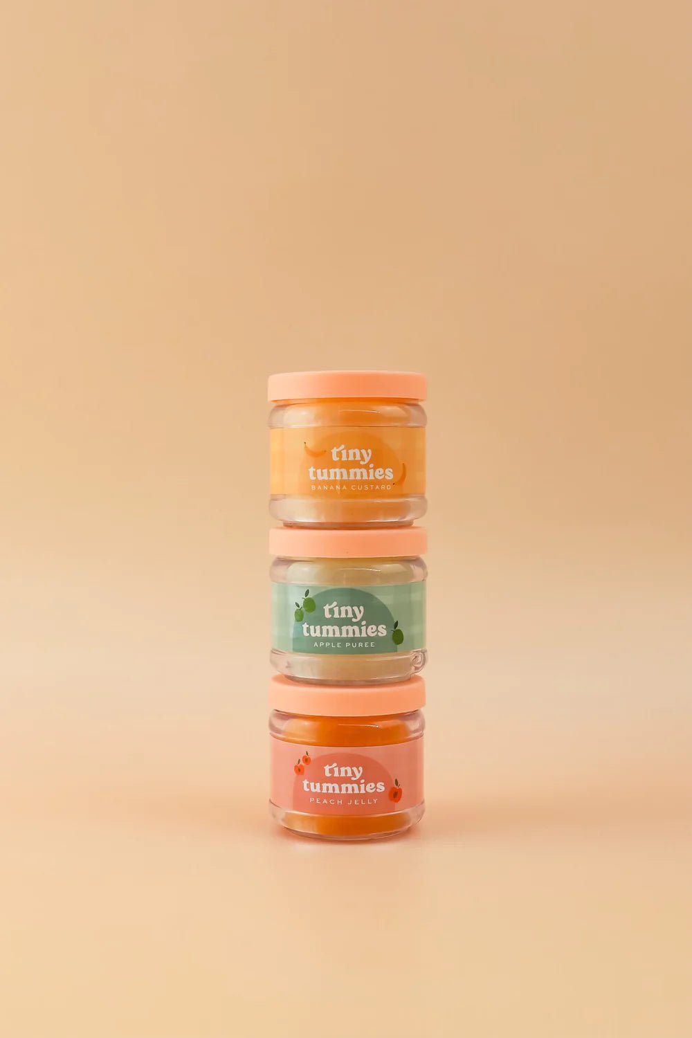 TINY HARLOW | TINY TUMMIES FOOD JAR & SPOON SET - BANANA CUSTARD by TINY HARLOW - The Playful Collective