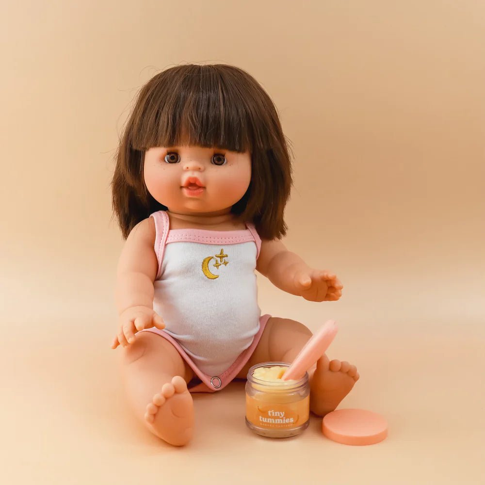 TINY HARLOW | TINY TUMMIES FOOD JAR & SPOON SET - BANANA CUSTARD by TINY HARLOW - The Playful Collective