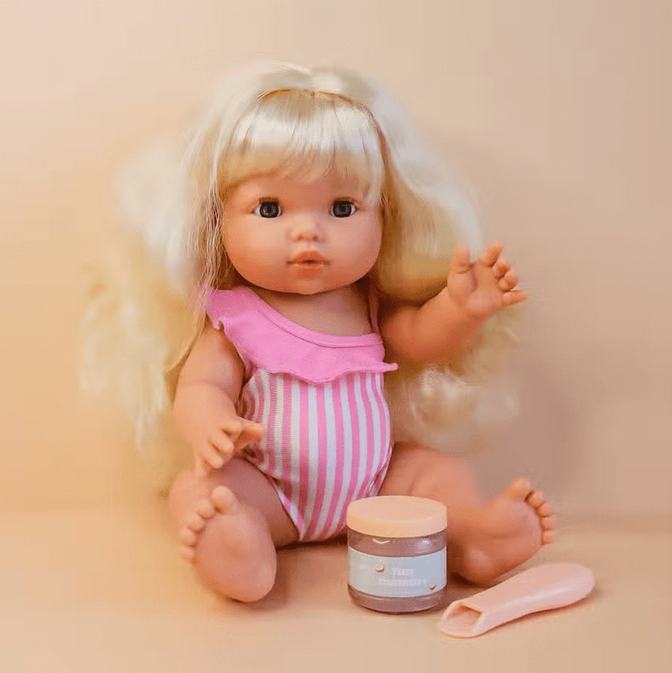 TINY HARLOW | TINY TUMMIES FOOD JAR & SPOON SET - COCONUT YOGHURT *PRE-ORDER* by TINY HARLOW - The Playful Collective