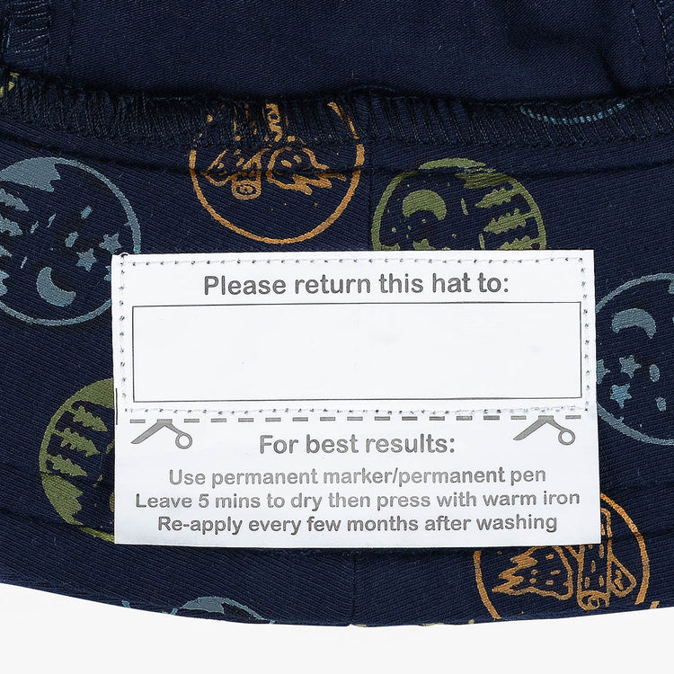 TODDLER BUCKET SUN HAT - NOMAD 1-2 years / 50cm / M by BEDHEAD HATS - The Playful Collective