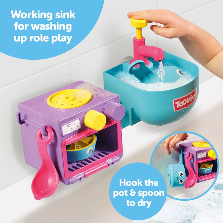 TOMY | TOOMIES BUBBLE & BAKE BATHTIME KITCHEN by TOMY - The Playful Collective