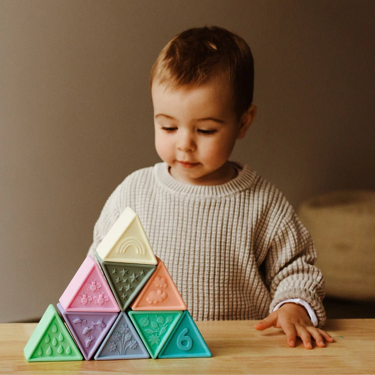 TRIBLOX Rainbow Pastel by JELLYSTONE DESIGNS - The Playful Collective