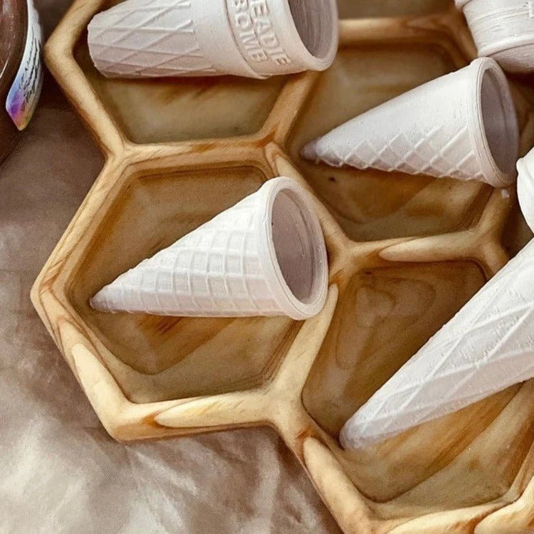 WAFFLE ICE-CREAM CONE by BEADIE BUG PLAY - The Playful Collective