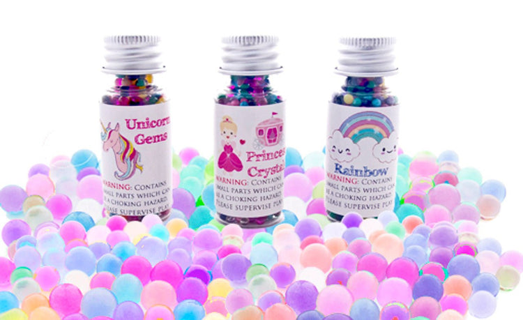 WATER MARBLES TRIO - UNICORN & PRINCESS CRYSTALS by HUCKLEBERRY - The Playful Collective