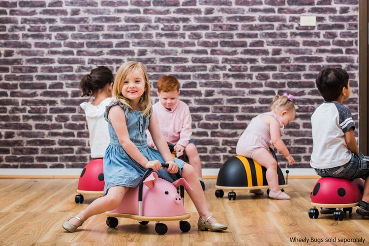WHEELY BUG | LARGE PIG RIDE-ON by WHEELY BUG - The Playful Collective