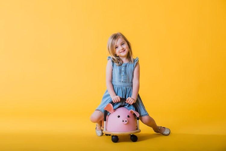 WHEELY BUG | LARGE PIG RIDE-ON by WHEELY BUG - The Playful Collective