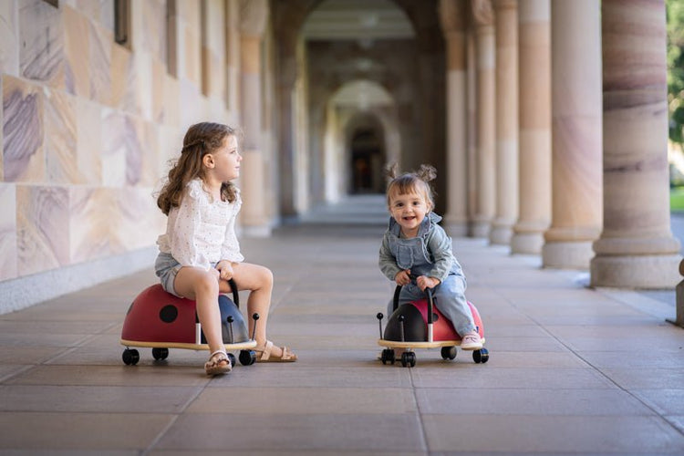 WHEELY BUG | SMALL LADYBUG RIDE-ON by WHEELY BUG - The Playful Collective