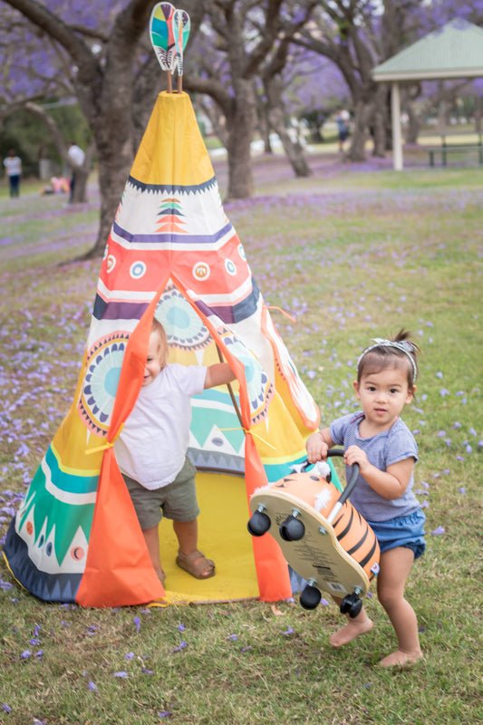 WHEELY BUG | SMALL TIGER RIDE-ON by WHEELY BUG - The Playful Collective