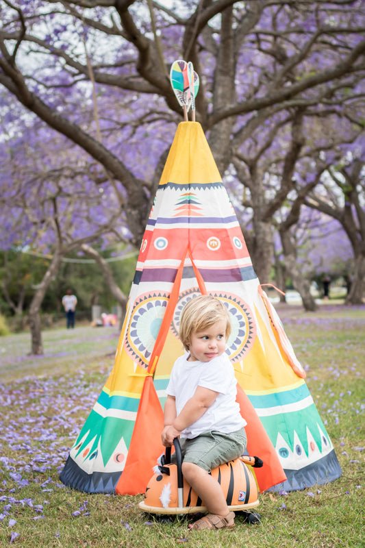 WHEELY BUG | SMALL TIGER RIDE-ON by WHEELY BUG - The Playful Collective