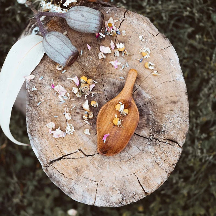 WILD MOUNTAIN CHILD | HANDCRAFTED LEAF SCOOP by WILD MOUNTAIN CHILD - The Playful Collective