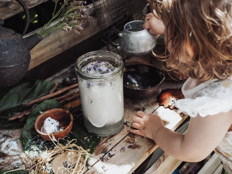 WILD MOUNTAIN CHILD | WILDFLOWER FAIRY PLAYFIZZ EGG by WILD MOUNTAIN CHILD - The Playful Collective