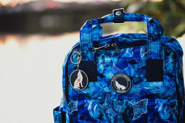 WOLFPACK KIDS' BACKPACK - OTHER FISH IN THE SEA by WOLF GANG DESIGNS - The Playful Collective