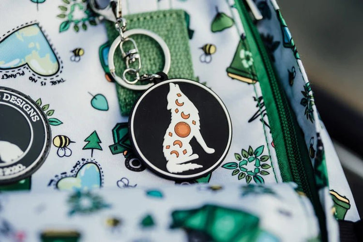 WOLFPACK - NAME TAG KEY CHAIN by WOLF GANG DESIGNS - The Playful Collective