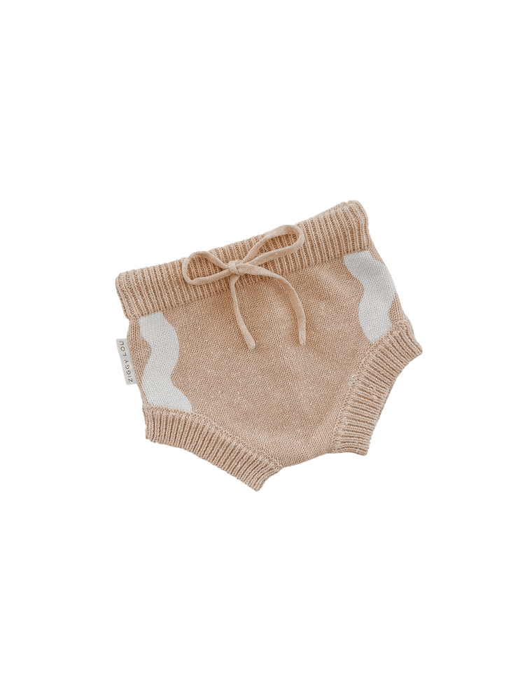 ZIGGY LOU | BLOOMERS - SAND FLECK 0-3M by ZIGGY LOU - The Playful Collective