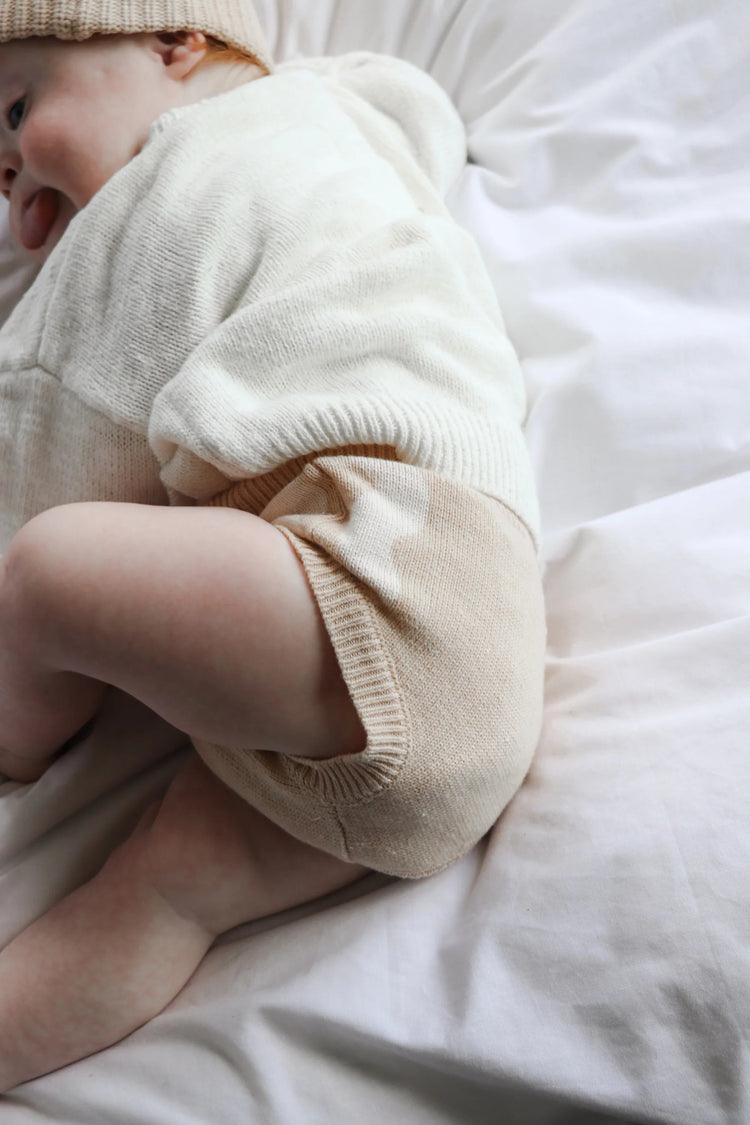 ZIGGY LOU | BLOOMERS - SAND FLECK 0-3M by ZIGGY LOU - The Playful Collective