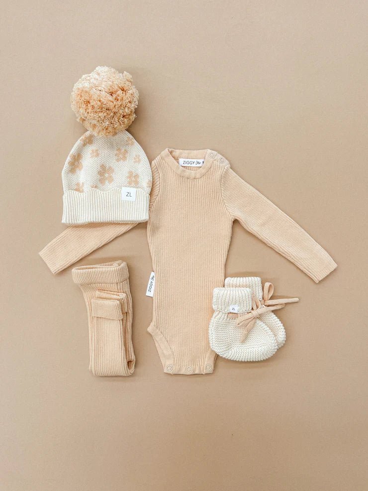 ZIGGY LOU | BOOTIES - LEMON 0-3M by ZIGGY LOU - The Playful Collective