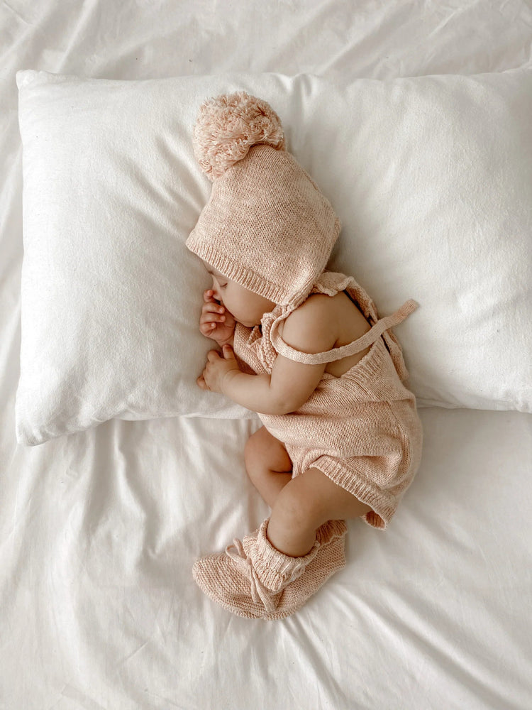 ZIGGY LOU | BOOTIES - ROSE FRILL 0-3M by ZIGGY LOU - The Playful Collective