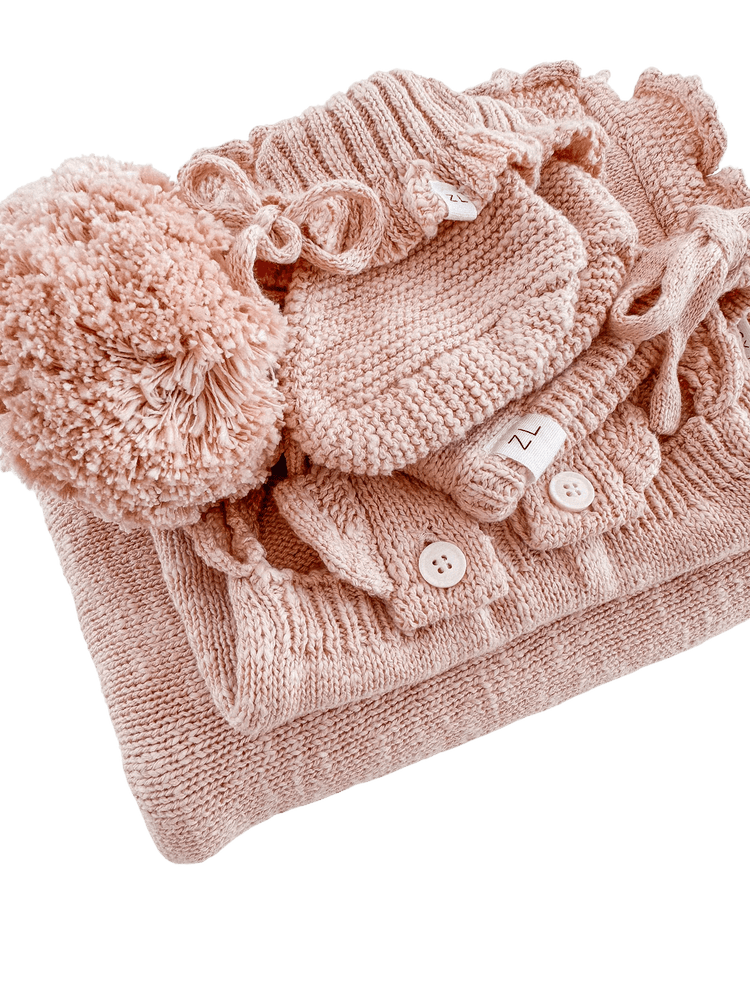 ZIGGY LOU | BOOTIES - ROSE FRILL 0-3M by ZIGGY LOU - The Playful Collective