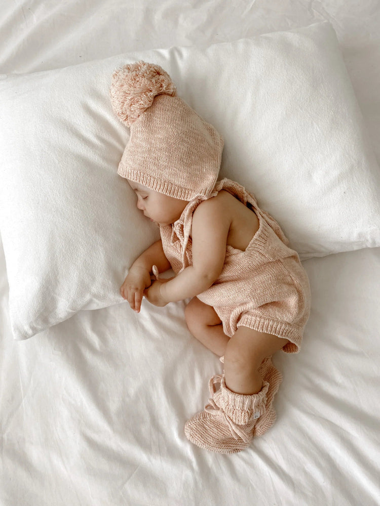 ZIGGY LOU | FRILL ROMPER - ROSE NB by ZIGGY LOU - The Playful Collective
