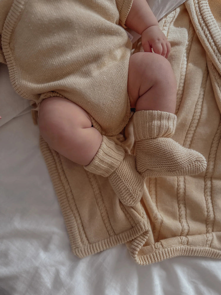 ZIGGY LOU | SUMMER KIMONO ROMPER - SAND FLECK NB by ZIGGY LOU - The Playful Collective