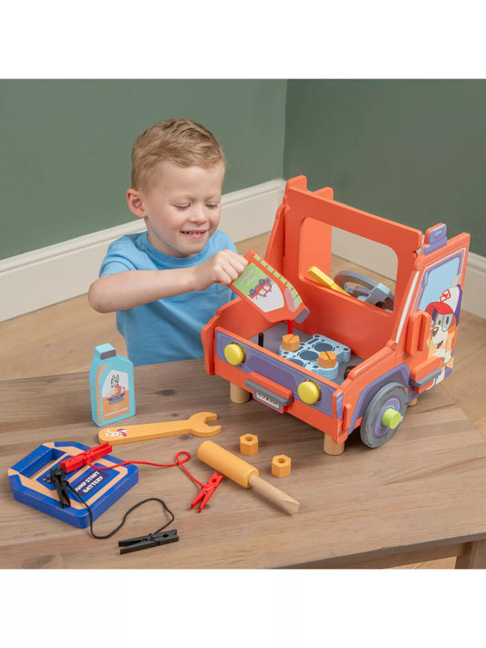 BLUEY | WOODEN TABLETOP DOODAD MECHANIC SET