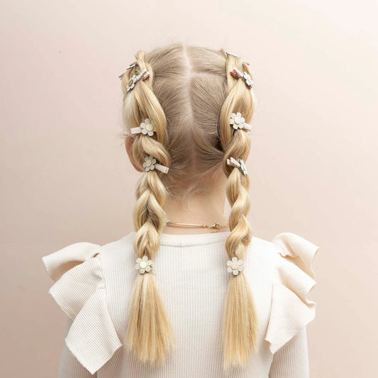 MIMI & LULA | DAISY MINI HAIR PONES - NEUTRAL