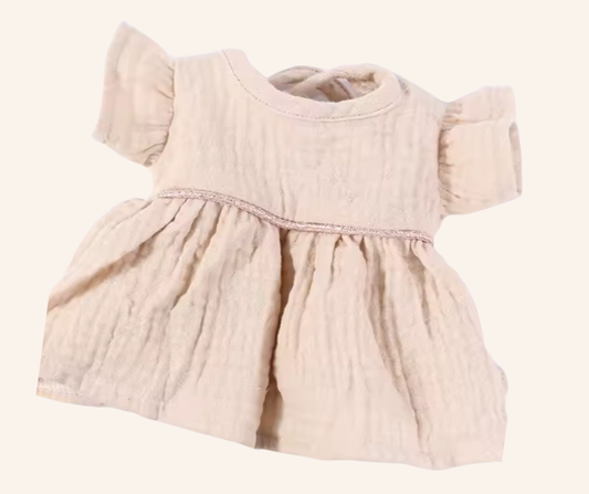 THE PLAYFUL COLLECTIVE | DOLL'S CLOTHING - BLUSH SHORTIE DRESS
