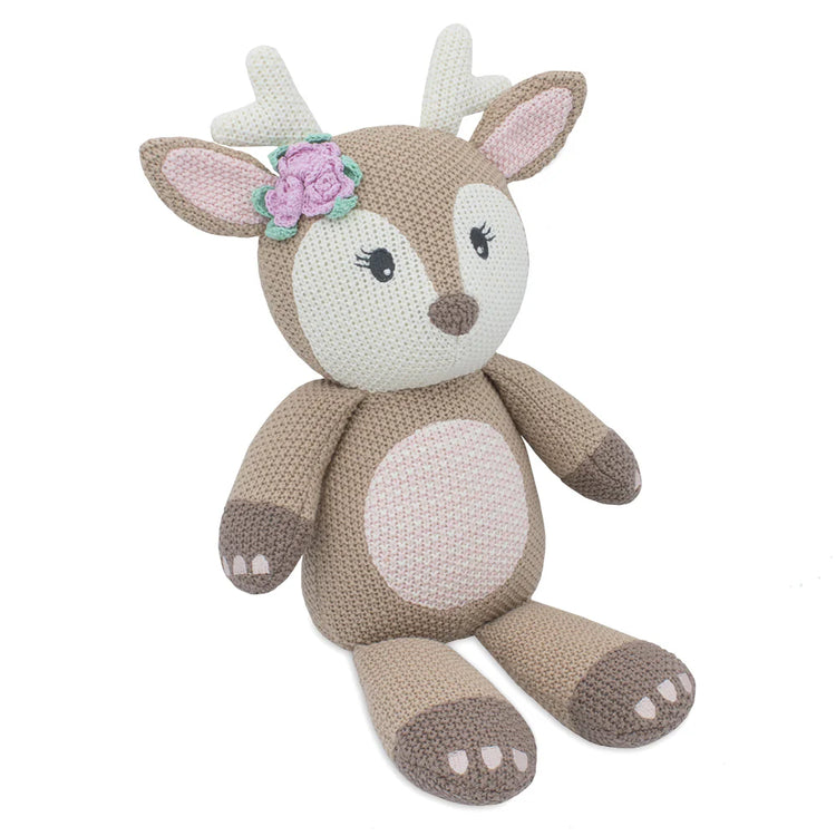 LIVING TEXTILES | KNITTED TOY - AVA THE FAWN