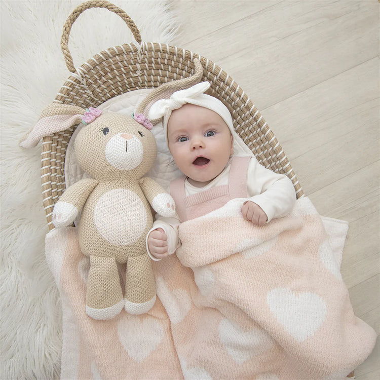 LIVING TEXTILES | KNITTED TOY - AMELIA THE BUNNY