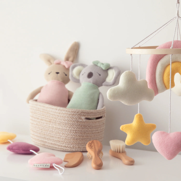 LIVING TEXTILES | KNITTED ANIMAL TOY - BELLA THE BUNNY