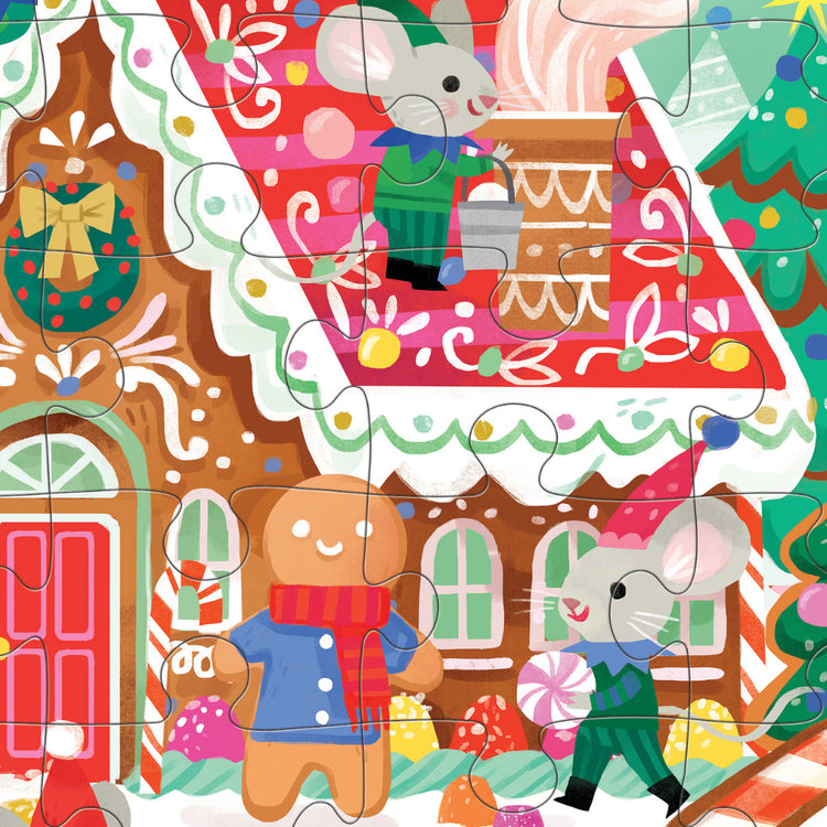 CROCODILE CREEK | CLASSIC FLOOR PUZZLE 36 PIECE - GINGERBREAD HOUSE