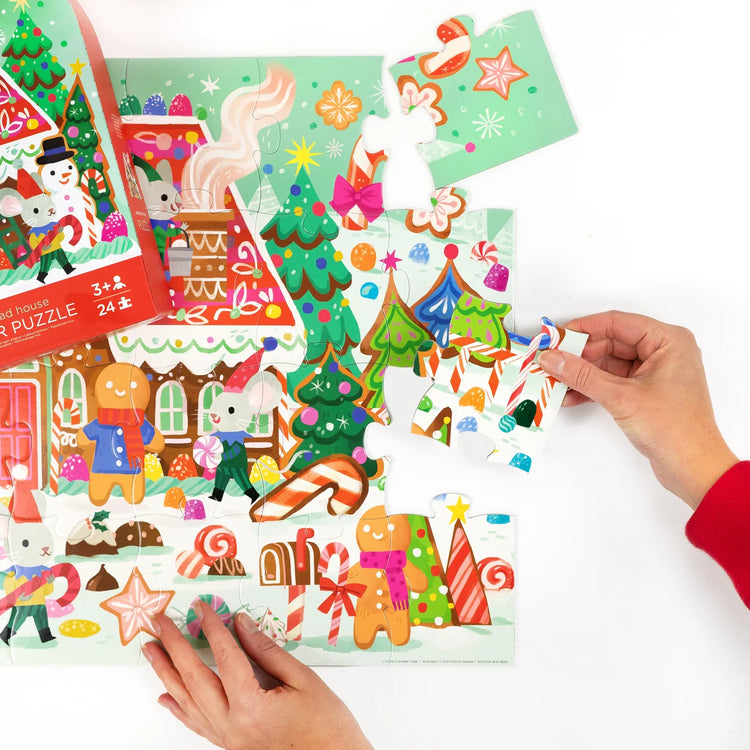 CROCODILE CREEK | CLASSIC FLOOR PUZZLE 36 PIECE - GINGERBREAD HOUSE