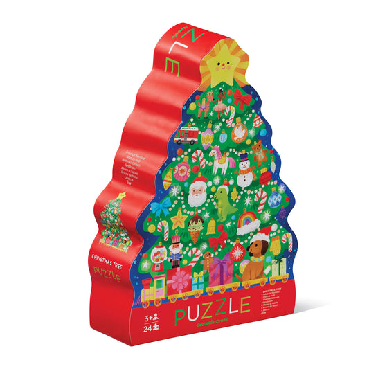 CROCODILE CREEK | CLASSIC FLOOR PUZZLE 24 PIECE - CHRISTMAS TREE