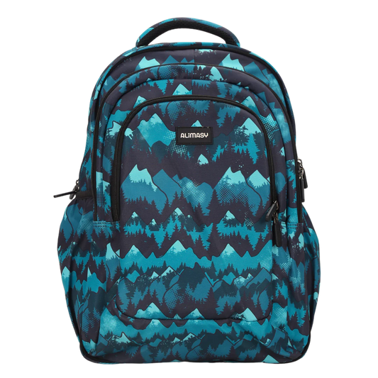 ALIMASY | LARGE/SCHOOL KIDS BACKPACK - CAMO MOUNTAIN *PRE-ORDER*