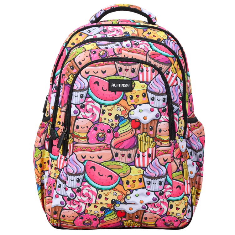 ALIMASY | LARGE/SCHOOL KIDS BACKPACK - CUTE TREATS *PRE-ORDER*