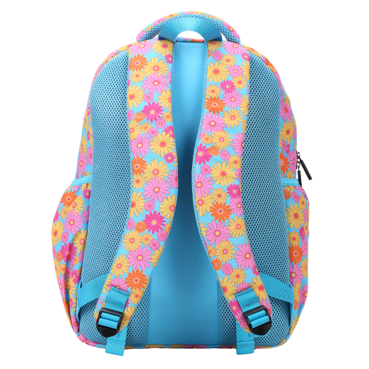 ALIMASY | LARGE/SCHOOL KIDS BACKPACK - DITSY DAISY FLOWERS *PRE-ORDER*