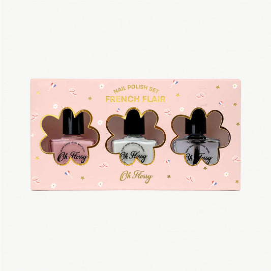 OH FLOSSY | FRENCH FLAIR NAIL POLISH SET