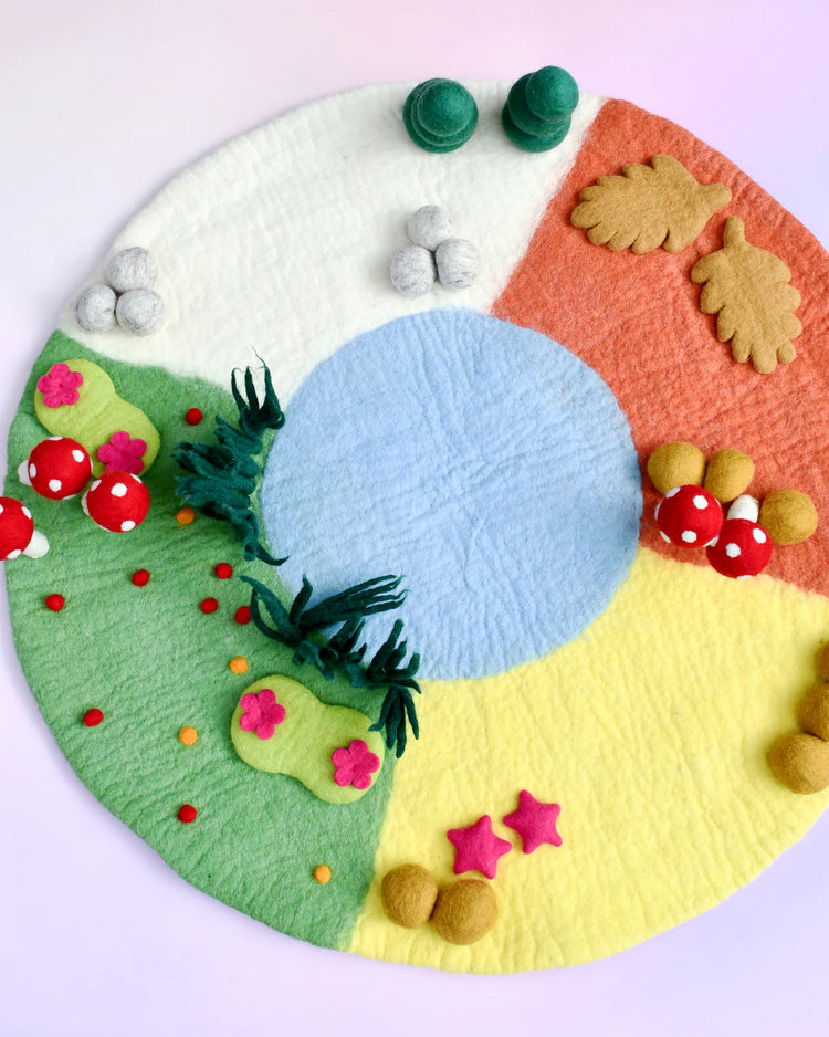 TARA TREASURES | FOUR SEASONS PLAY MAT PLAYSCAPE (LARGE)